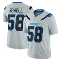 D.Lions #58 Penei Sewell Player Silver Limited 2026 Rivalries Collection Home Game Ldoa Stitched Jerseys