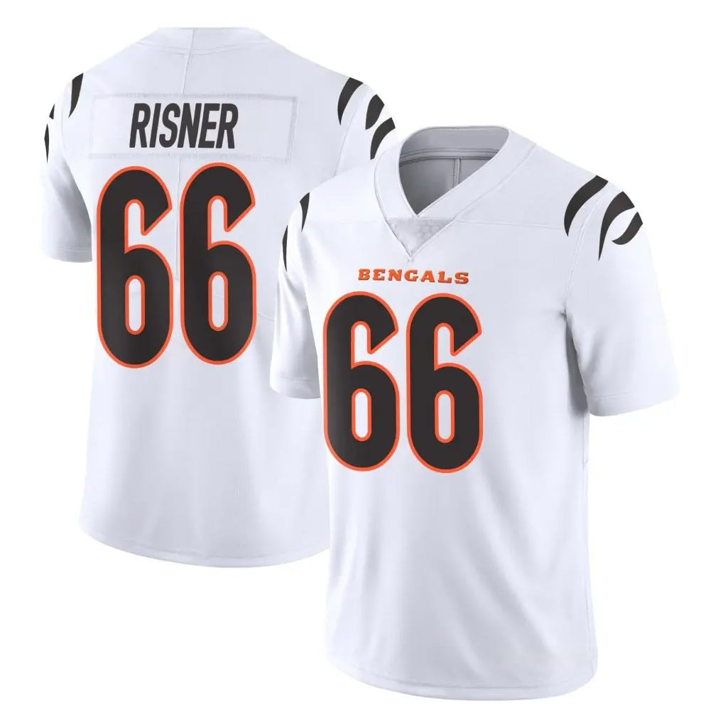 C.Bengals #66 Dalton Risner Player White Vapor Untouchable Limited Home Game Ldoa Stitched Jerseys