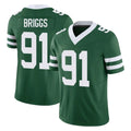 NY.Jets #91 Jowon Briggs Player Green Legacy Limited Vapor F.U.S.E. Home Game Ldoa Stitched Jerseys