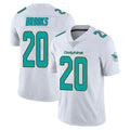 M.Dolphins #20 Jordyn Brooks Player White Limited Vapor Untouchable Home Game Ldoa Stitched Jerseys