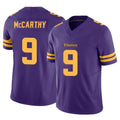 M.Vikings #9 J.J. McCarthy Player Purple Limited Alternate Vapor F.U.S.E. Home Game Ldoa Stitched Jerseys