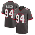 TB.Buccaneers #94 Calijah Kancey Player Pewter Alternate Home Game Ldoa Stitched Jerseys