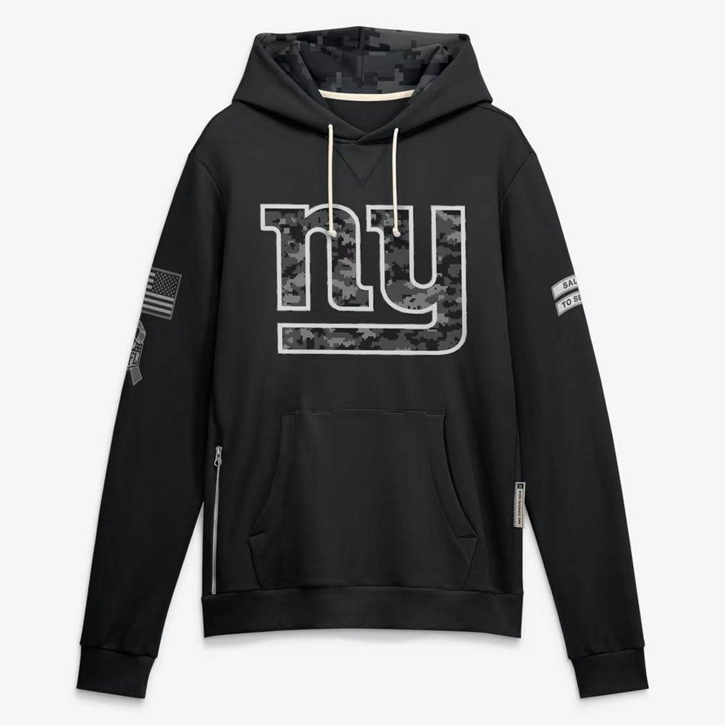 NY.Giants 2026 Black Logo Pullover Hoodies Limited Game Ldoa Stitched Jerseys