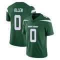 NY.Jets #0 Braelon Allen Player Green Limited Vapor Home Game Ldoa Stitched Jerseys