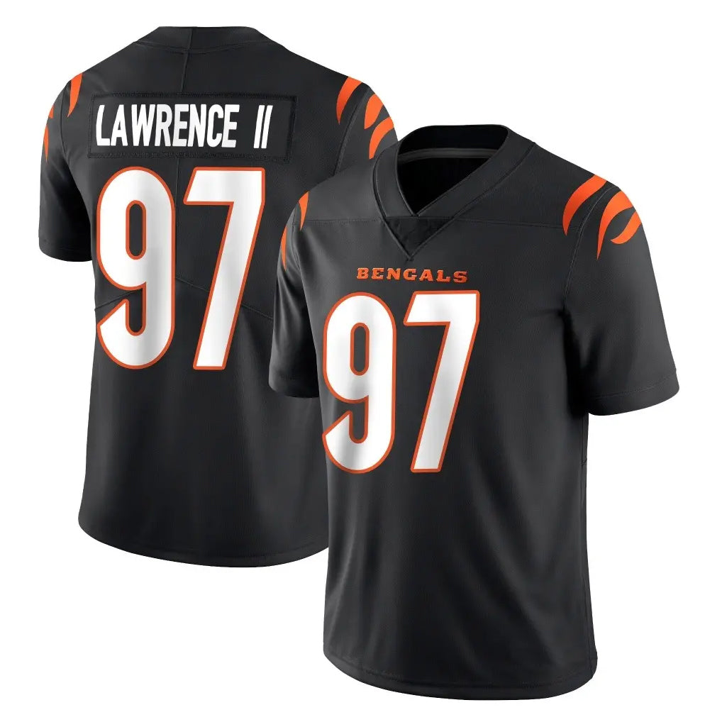 C.Bengals #97 Dexter Lawrence II Player Black Vapor Untouchable Limited Home Game Ldoa Stitched Jerseys