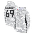 D.Broncos #69 Mike McGlinchey Player Arctic Camo Salute to Service Hoodies Limited Game Ldoa Stitched Jerseys