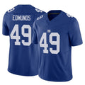 NY.Giants #49 Tremaine Edmunds Player Royal Limited Vapor F.U.S.E. Home Game Ldoa Stitched Jerseys