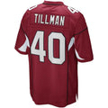 A.Cardinals #40 Pat Tillman Player Cardinal Game Ldoa Stitched Jerseys