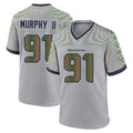 S.Seahawks #91 Byron Murphy II Player Grey 2025 Rivalries Collection Home Game Ldoa Stitched Jerseys