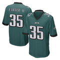 P.Eagles #35 Michael Carter II Player Team Color Green Home Game Ldoa Stitched Jerseys
