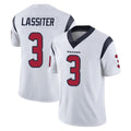 H.Texans #3 Kamari Lassiter Player White Limited Vapor Untouchable Home Game Ldoa Stitched Jerseys