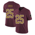 W.Commanders #25 Nick Cross Player Burgundy Alternate Vapor Untouchable Home Game Ldoa Stitched Jerseys