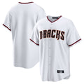 A.Diamondbacks ## Diamondbacks Blank Player White Home Game Hdoa Stitched Jerseys