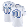 Custom B.Bills White Rivalries Collection Game Any Name & Numbers Ldoa Stitched Jerseys