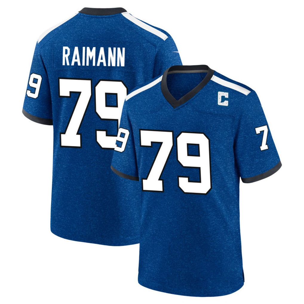 IN.Colts #79 Bernhard Raimann Player Royal Alternate Indiana Nights Home Game Ldoa Stitched Jerseys