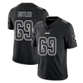 LV.Raiders #69 Adam Butler Player Black Limited Black Impact Home Game Ldoa Stitched Jerseys