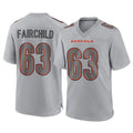 C.Bengals #63 Dylan Fairchild Player Gray Atmosphere Fashion Game Ldoa Stitched Jerseys