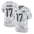 LA.Rams #17 Davante Adams Player Arctic Camo Salute To Service Limited Game Ldoa Stitched Jerseys