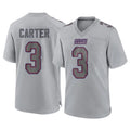 NY.Giants #3 Abdul Carter Player Gray Atmosphere Fashion Limited Game Ldoa Stitched Jerseys