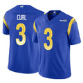 LA.Rams #3 Kam Curl Player Royal Limited Vapor F.U.S.E. Home Game Ldoa Stitched Jerseys