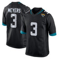 J.Jaguars #3 Jakobi Meyers Player Black Home Game Ldoa Stitched Jerseys