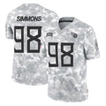 T.Titans #98 Jeffery Simmons Player Arctic Camo Limited Salute to Service Home Game Ldoa Stitched Jerseys