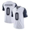 D.Cowboys #0 DeMarvion Overshown Player White-Navy Limited Color Rush Vapor Untouchable Home Game Ldoa Stitched Jerseys
