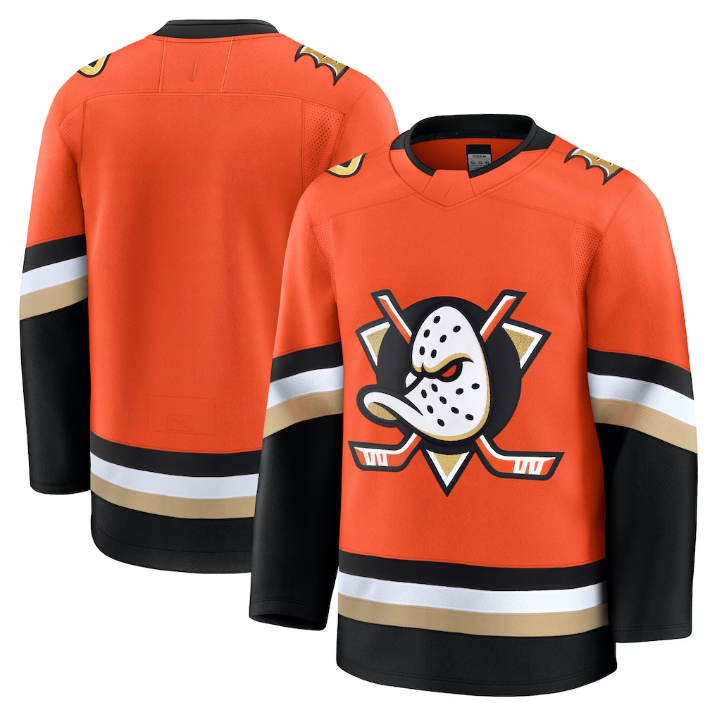Tuec A.Ducks Orange Home Premium Jerseys