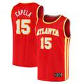 Ldoa A.Hawks #15 Clint Capela Red 2021-22 Fast Break Replica Jerseys - Icon Edition