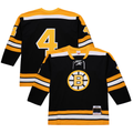 Tuec B.Bruins #4 Bobby Orr Black 1971-72 Power Play Stitched Jerseys