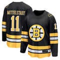 Tuec B.Bruins #11 Casey Mittelstadt Black Home Breakaway Player Stitched Jerseys