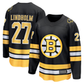 Tuec B.Bruins #27 Hampus Lindholm Black Home Breakaway Player Stitched Jerseys