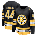 Tuec B.Bruins #44 James Hagens Black Breakaway Stitched Jerseys