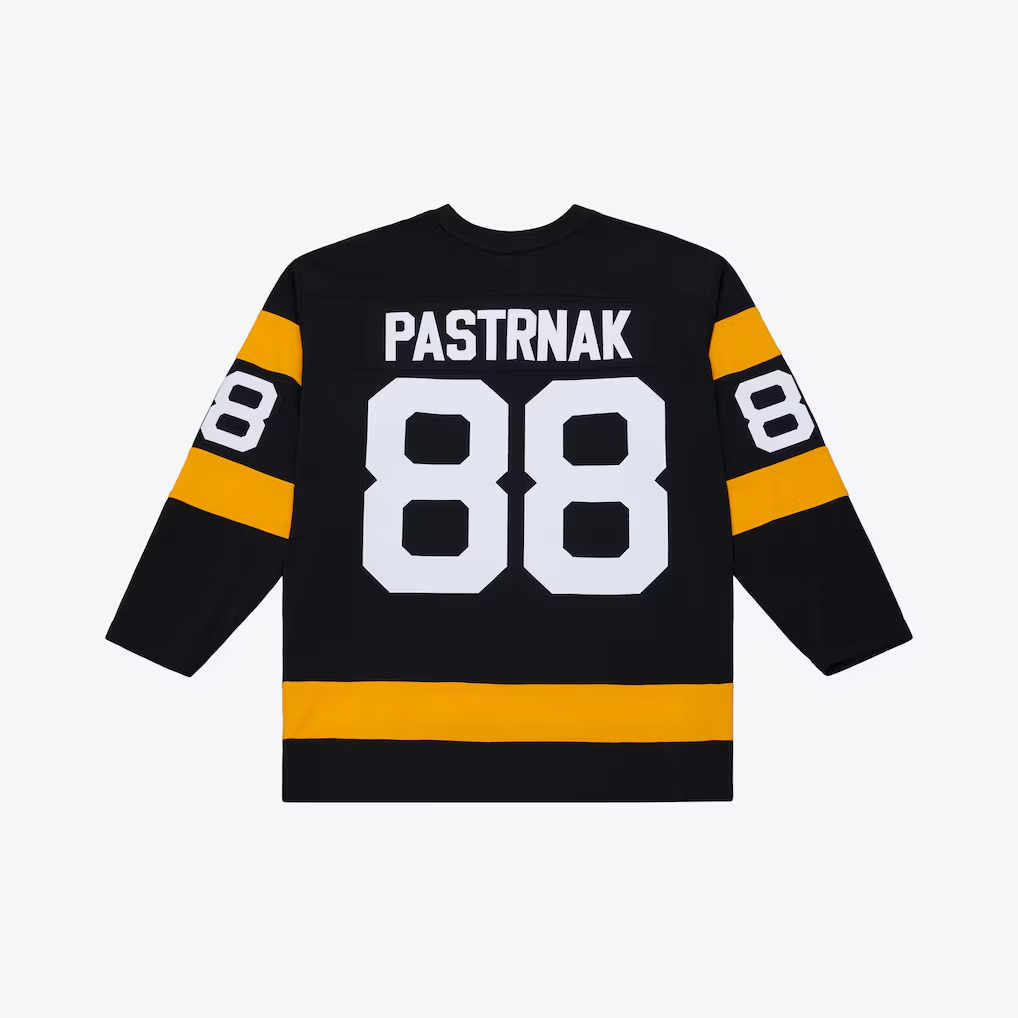 Tuec B.Bruins #88 David Pastrnak Mitchell & Ness Black 2015 Power Play Stitched Jerseys