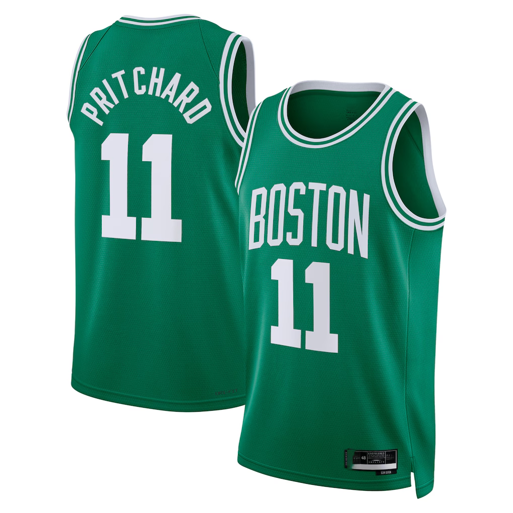 Ldoa B.Celtics #11 Payton Pritchard Kelly Green Swingman Jerseys - Icon Edition