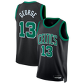 Ldoa B.Celtics #13 Paul George Black Swingman Jerseys - Statement Edition