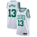Ldoa B.Celtics #13 Paul George White Swingman Jerseys - Association Edition