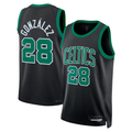 Ldoa B.Celtics #28 Hugo Gonz¨¢lez Black Swingman Jerseys - Statement Edition