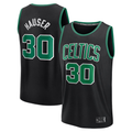 Ldoa B.Celtics #30 Sam Hauser Black Fast Break Replica Player Jerseys - Statement Edition