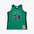 Ldoa B.Celtics #34 Paul Pierce Mitchell & Ness Kelly Green 2007-08 Hardwood Classics Authentic Jerseys