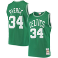 Ldoa B.Celtics #34 Paul Pierce Mitchell & Ness Kelly Green Hardwood Classics Swingman Jerseys