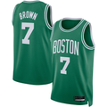 Ldoa B.Celtics #7 Jaylen Brown Kelly Green Swingman Jerseys - Icon Edition