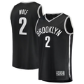 Ldoa B.Nets #2 Daniel Wolf Black Fast Break Replica Jerseys - Icon Edition