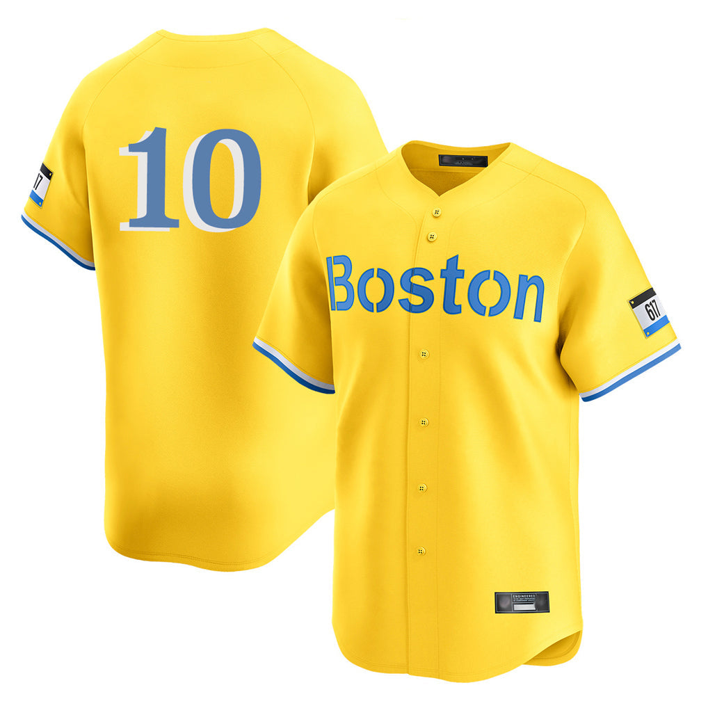 Ldoa B.Red Sox #10 Trevor Story Player Black Home Game Stitched Jerseys