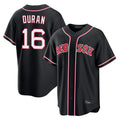 Ldoa B.Red Sox #16 Jarren Duran Player Black Out Home Game Stitched Jerseys
