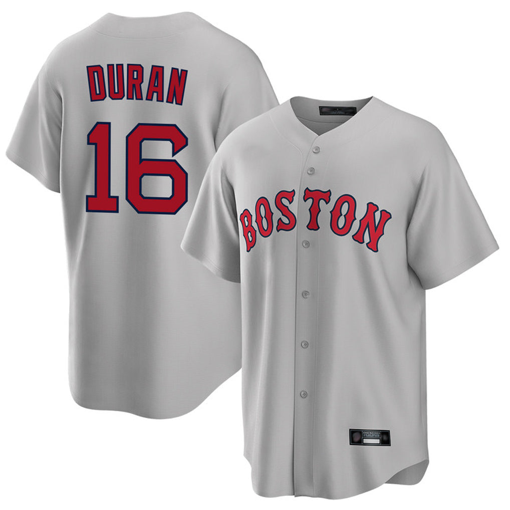 Ldoa B.Red Sox #16 Jarren Duran Player Gray Road Home Game Stitched Jersey