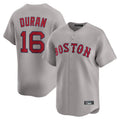 Ldoa B.Red Sox #16 Jarren Duran Player Gray Road Limited Home Game Stitched Jersey