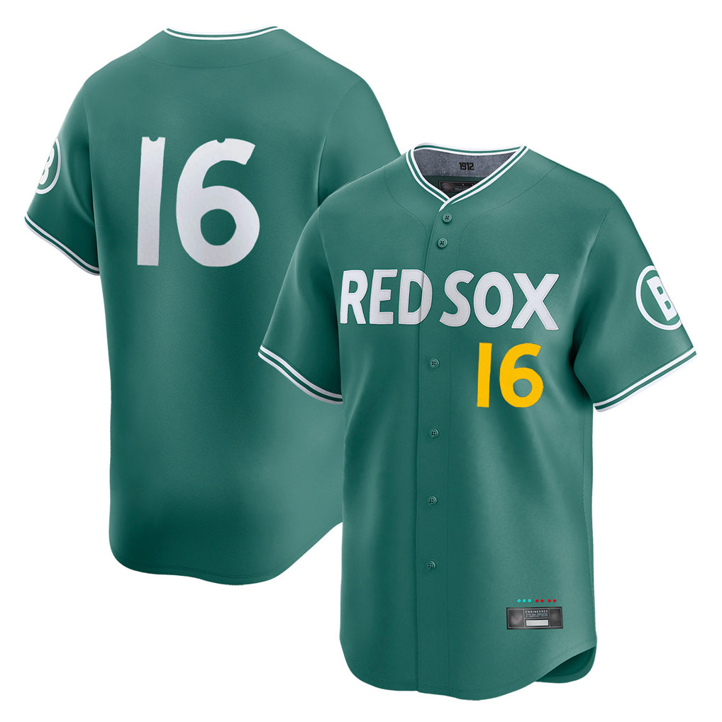 Ldoa B.Red Sox #16 Jarren Duran Player Green City Connect Limited Home Game Stitched Jersey