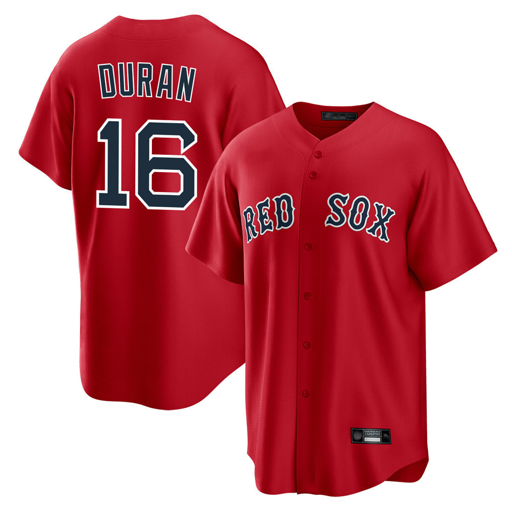 Ldoa B.Red Sox #16 Jarren Duran Player Red Home Game Stitched Jersey