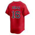 Ldoa B.Red Sox #16 Jarren Duran Player Red Limited Home Game Stitched Jerseys